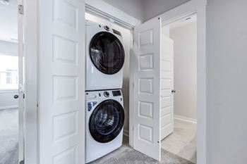 Washer and dryer included